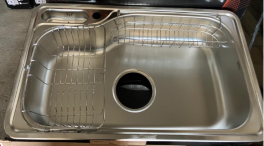 Évier inox M002