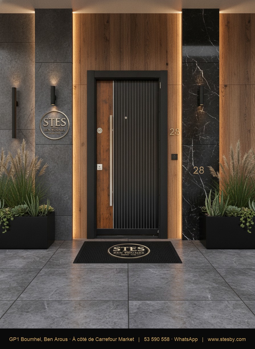 Porte blindée T107 — 110 × 220 cm