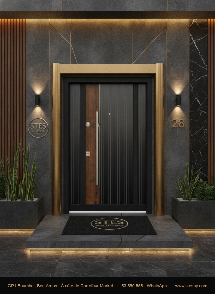 Porte blindée T107 — 136 × 220 cm