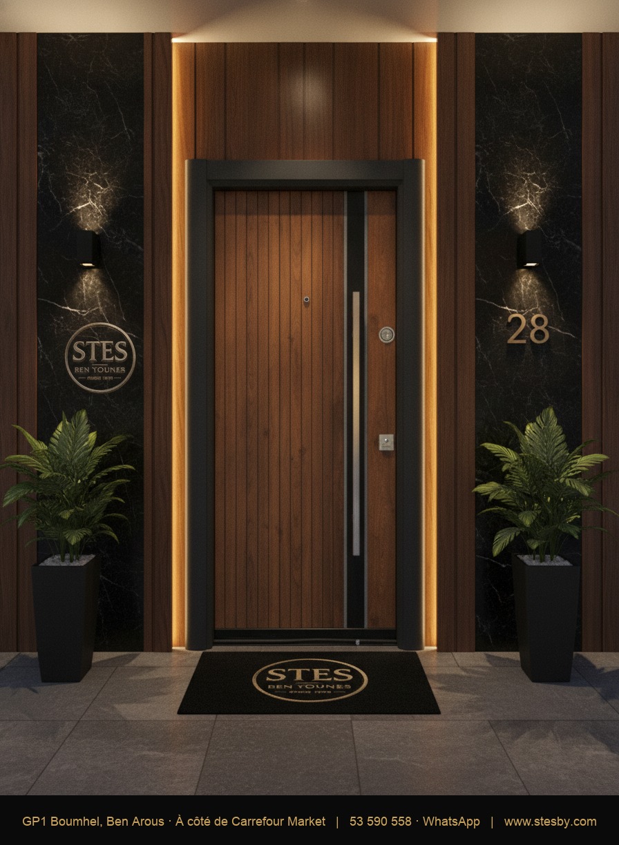 Porte blindée T110 — 110 × 220 cm