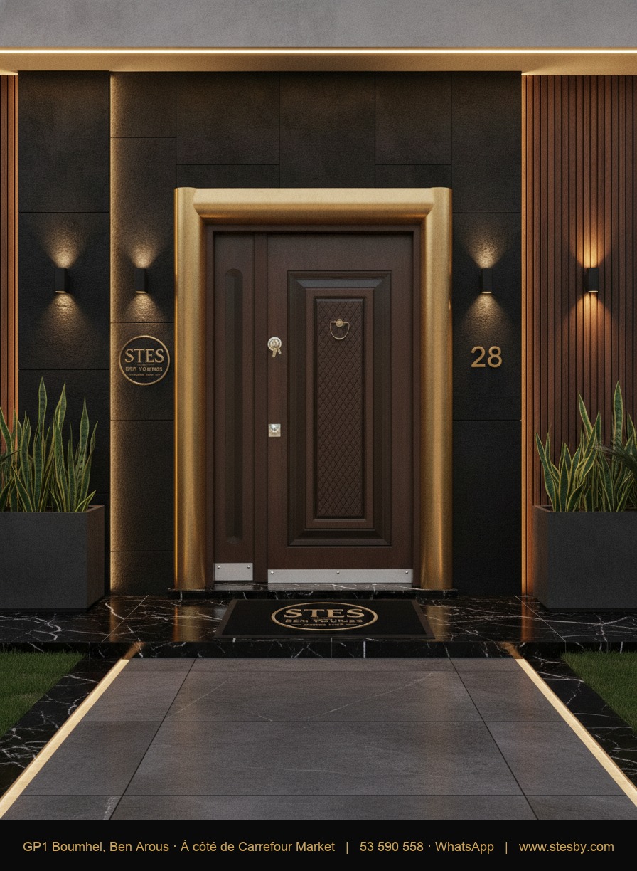 Porte blindée T112 — 110 × 220 cm