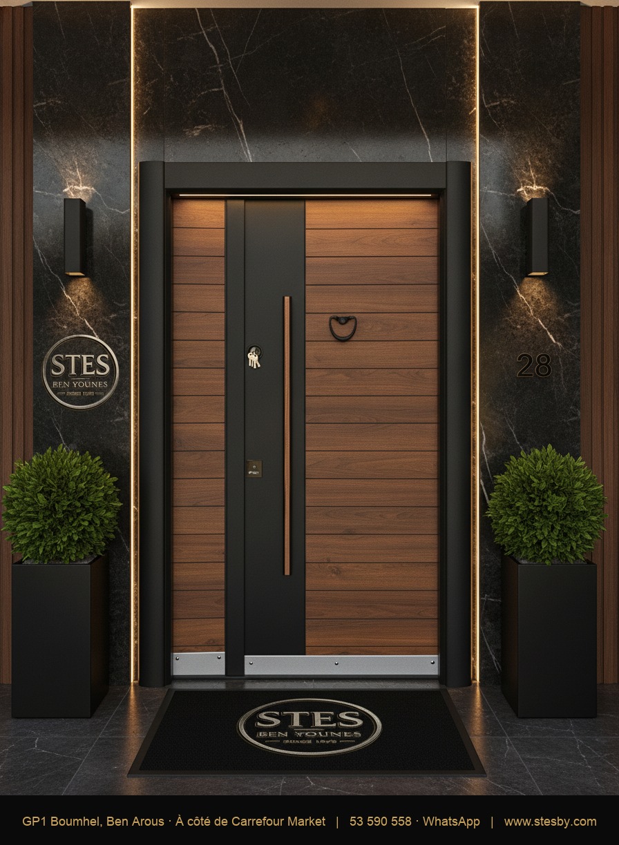 Porte blindée T116 — 136 × 220 cm