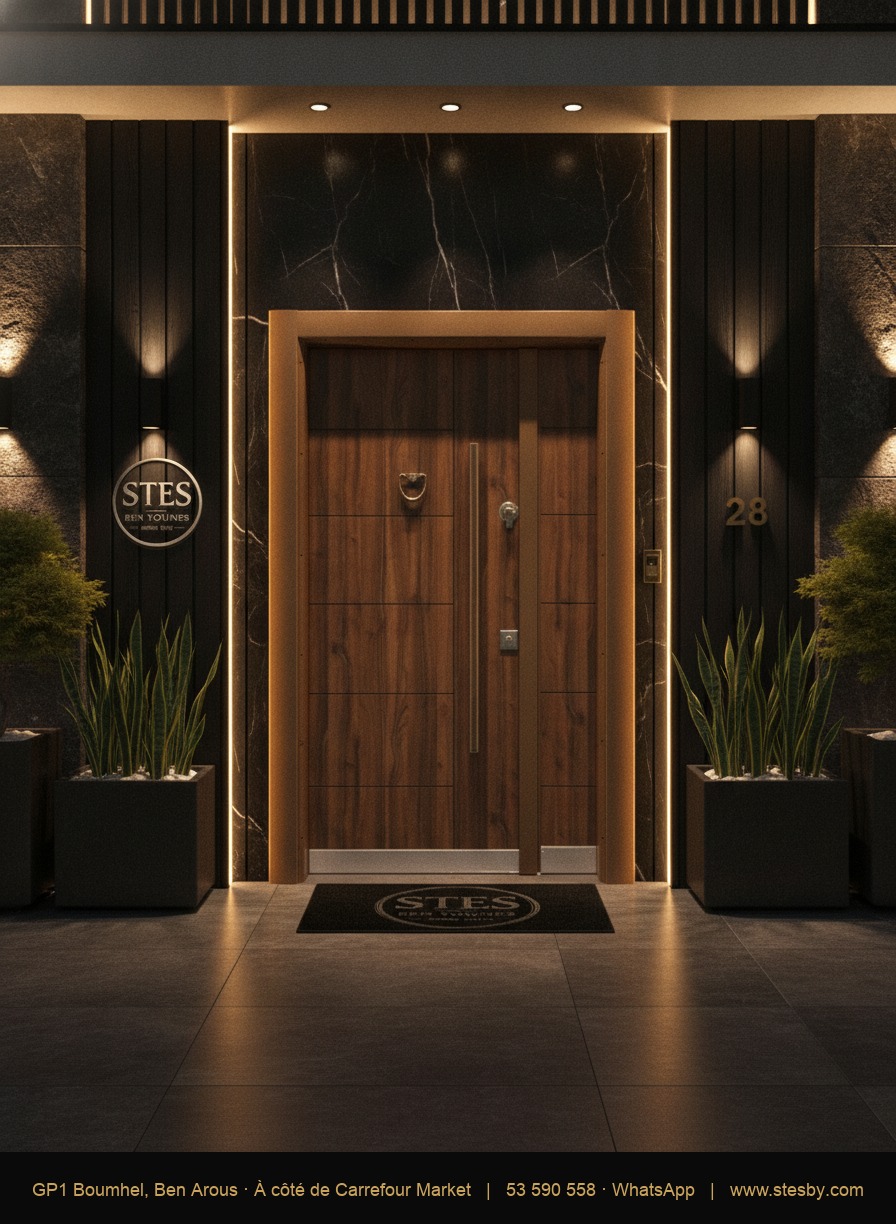 Porte blindée T118 — 136 × 220 cm