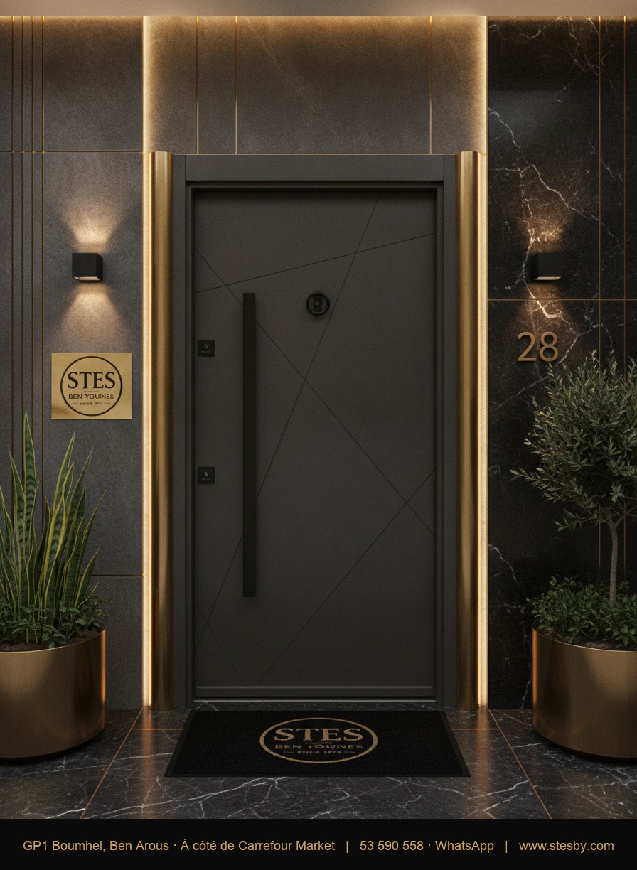 Porte blindée T23 — 110 × 220 cm