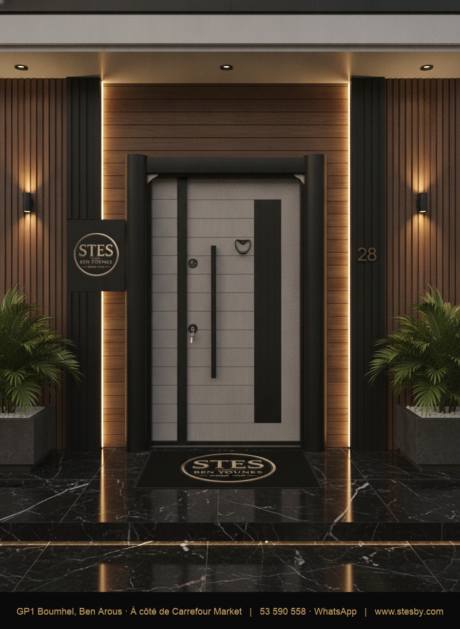 Porte blindée T3 — 136 × 220 cm