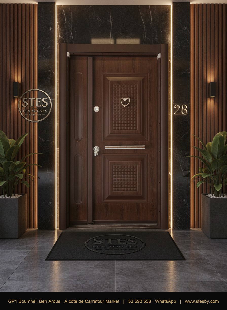 Porte blindée T34A — 110 × 220 cm