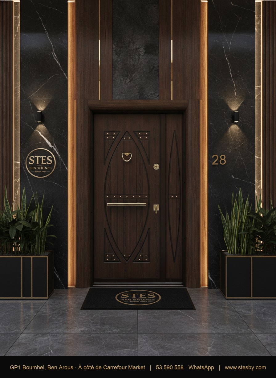 Porte blindée T35 2D — 110 × 220 cm