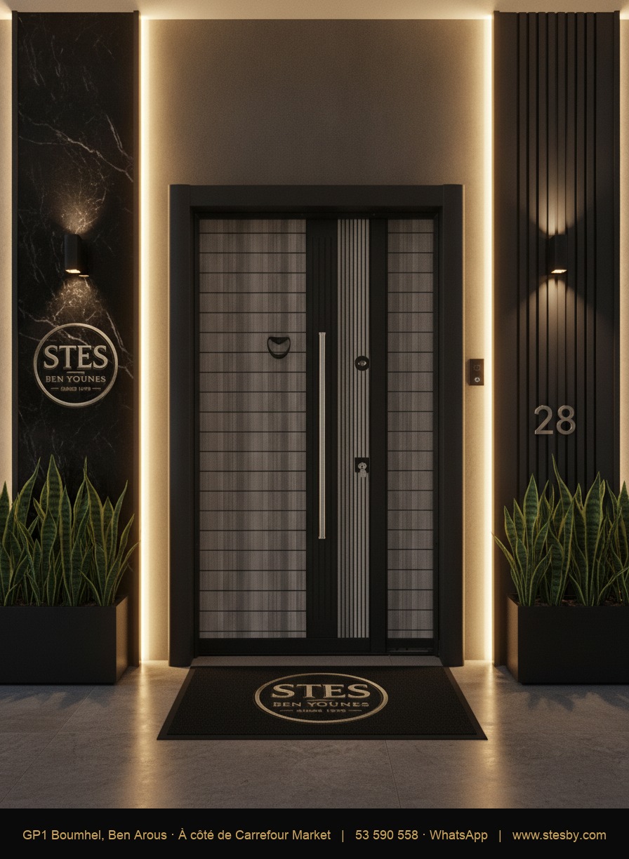 Porte blindée T90 — 136 × 220 cm