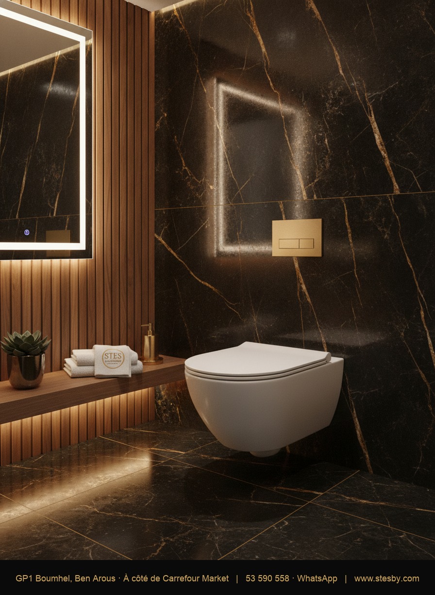 WC T-203S Blanc Cuir