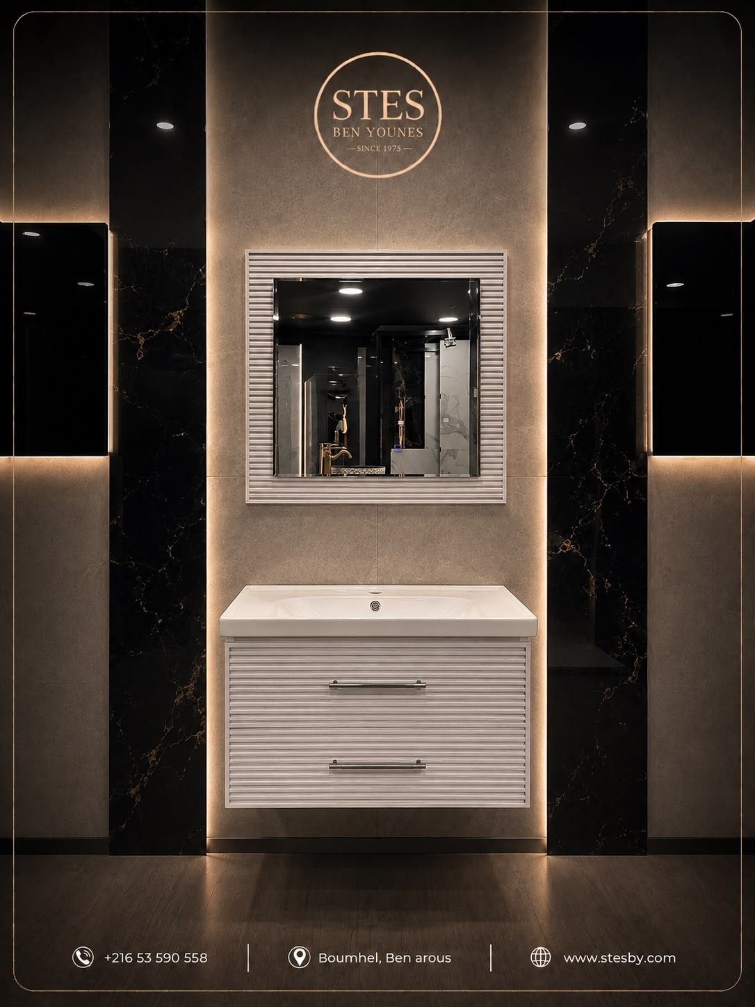 Meuble ZEMBRA 80 cm — PVC